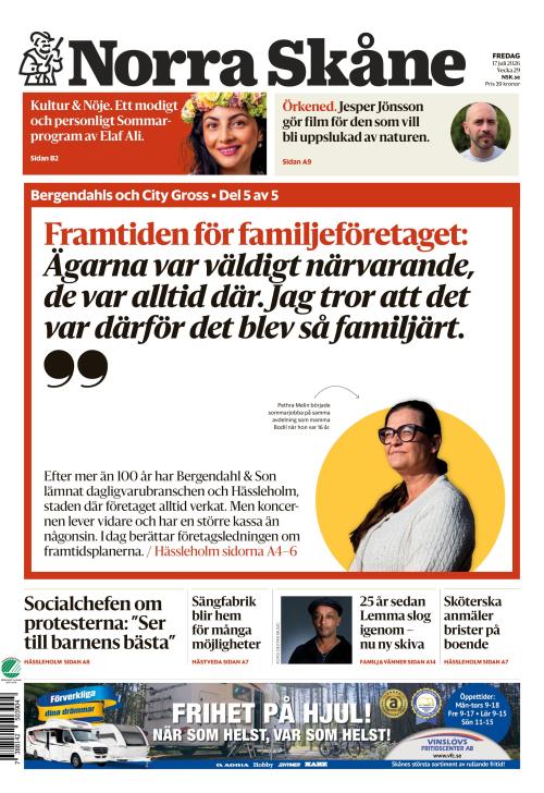 Norra Skåne 17.7.2026