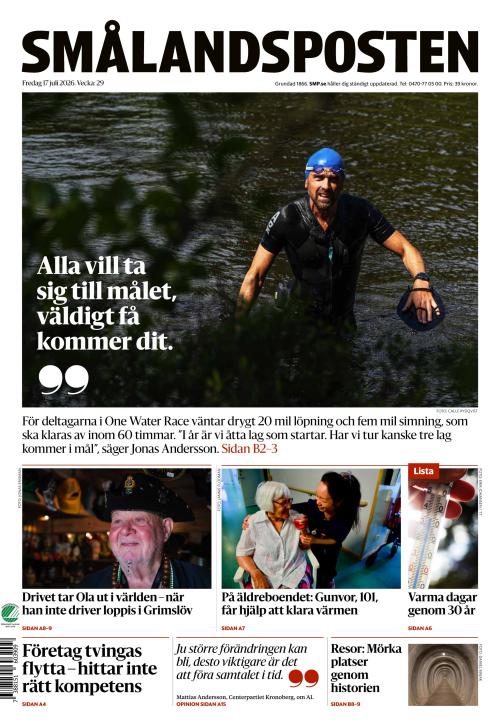 Smålandsposten 17.7.2026