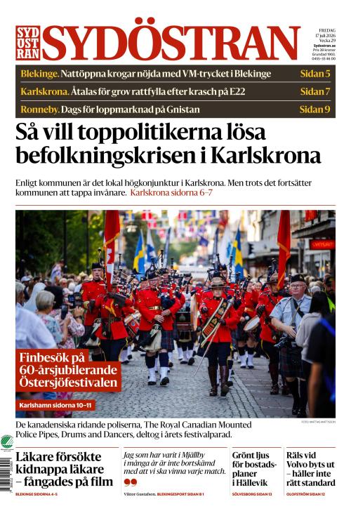Sydöstran 17.7.2026