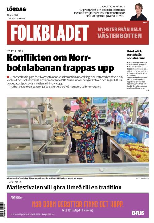 Folkbladet (Västerbotten) (SE) 18.7.2026