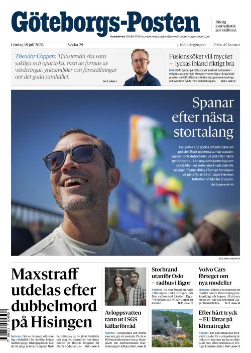 Göteborgs-Posten 18.7.2026