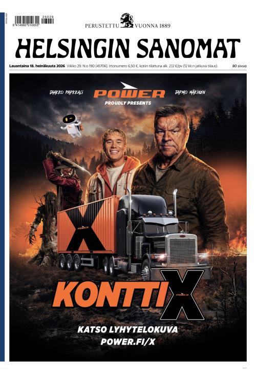 Helsingin Sanomat 18.7.2026