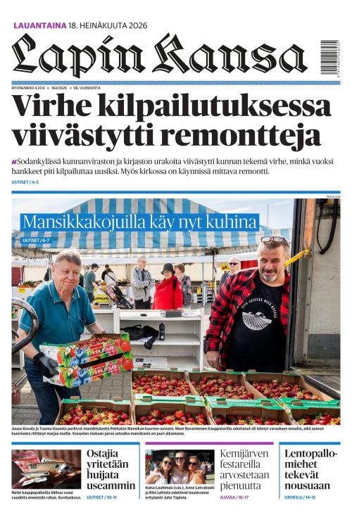 Lapin Kansa 18.7.2026