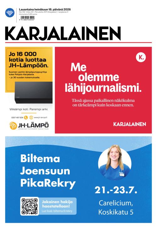 Karjalainen 18.7.2026
