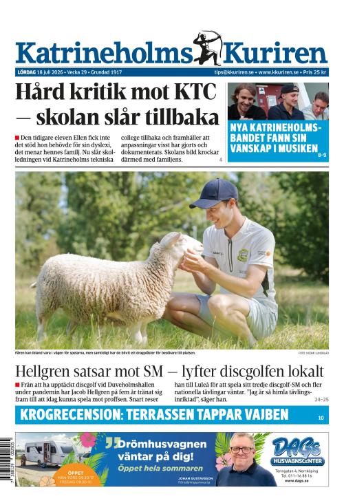 Katrineholms-Kuriren 18.7.2026