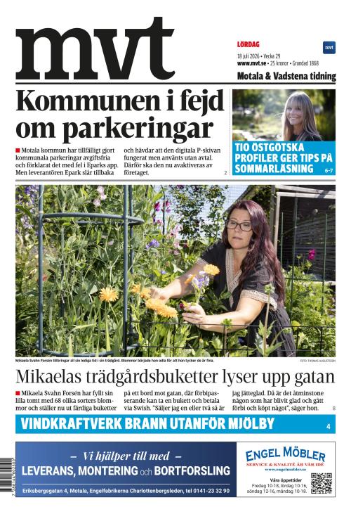 Motala Vadstena Tidning 18.7.2026