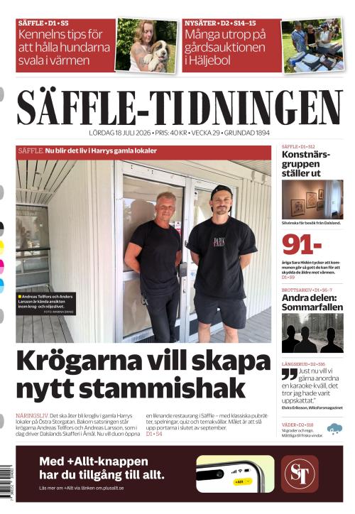 Säffle-Tidningen 18.7.2026