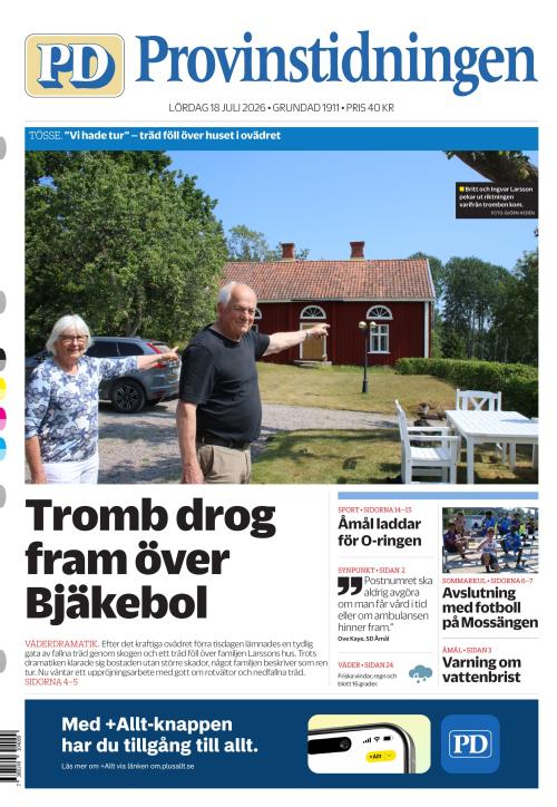 Provinstidningen Dalsland 18.7.2026
