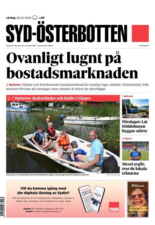 Syd-Österbotten 18.7.2026