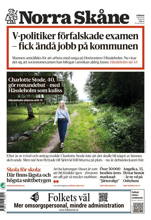 Norra Skåne 18.7.2026