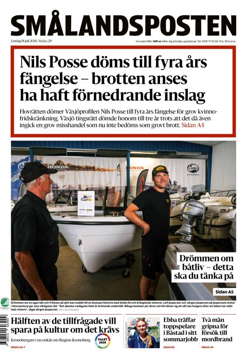 Smålandsposten 18.7.2026