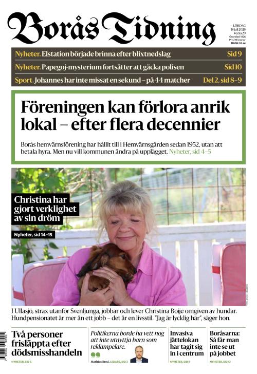Borås Tidning 18.7.2026