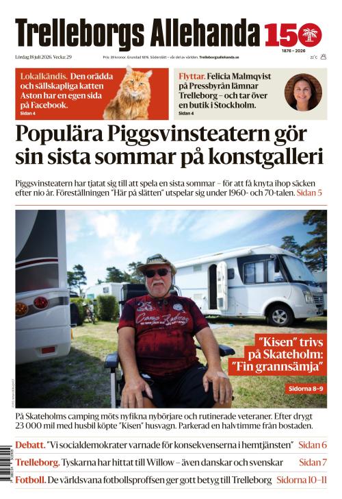 Trelleborgs Allehanda 18.7.2026
