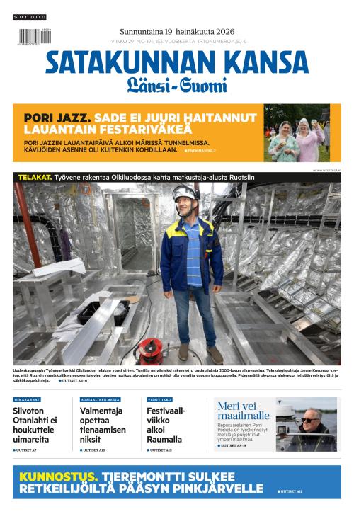 Satakunnan Kansa Länsi-Suomi 19.7.2026