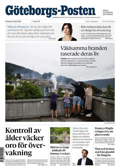 Göteborgs-Posten 19.7.2026