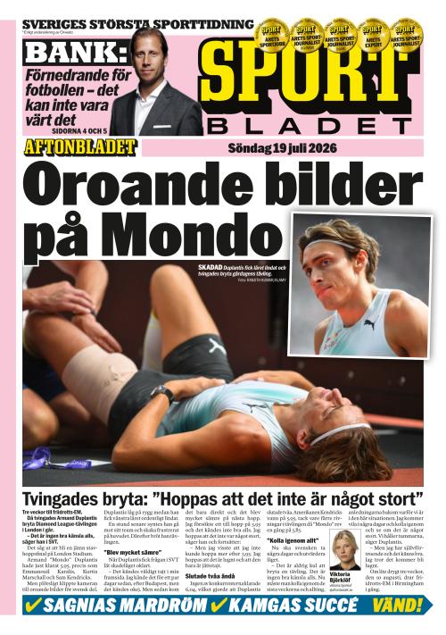 Aftonbladet Sportbladet 19.7.2026