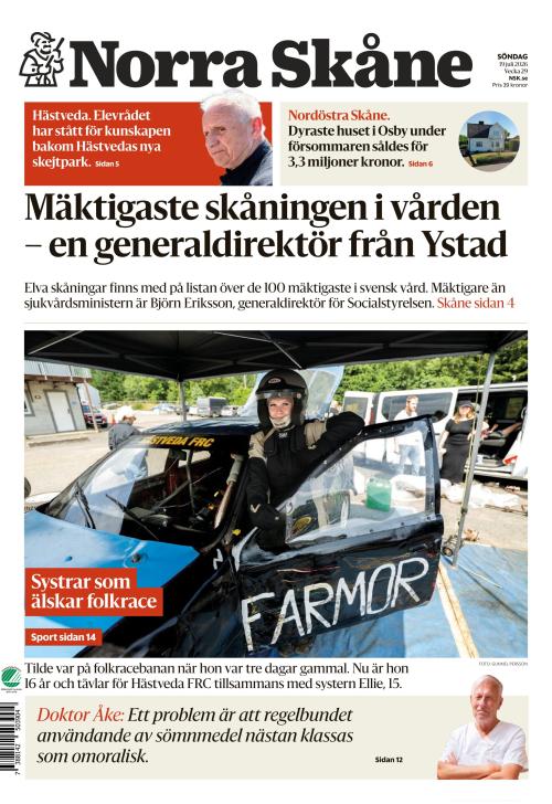 Norra Skåne 19.7.2026