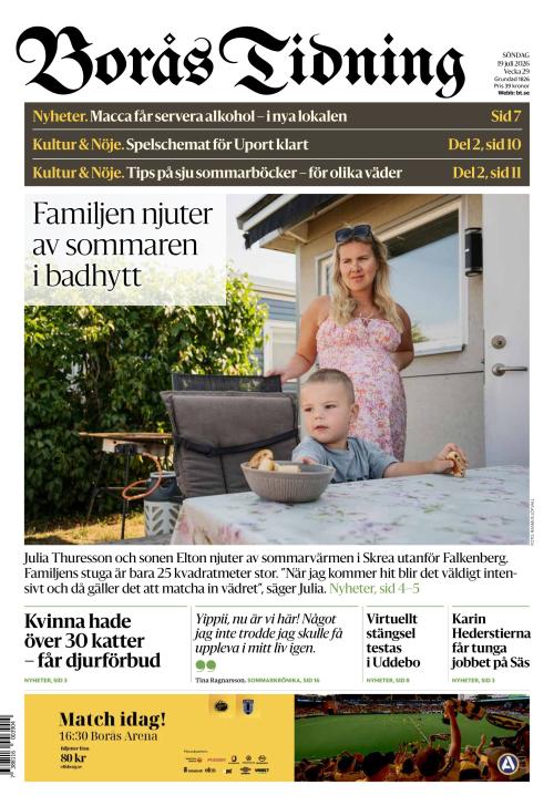 Borås Tidning 19.7.2026