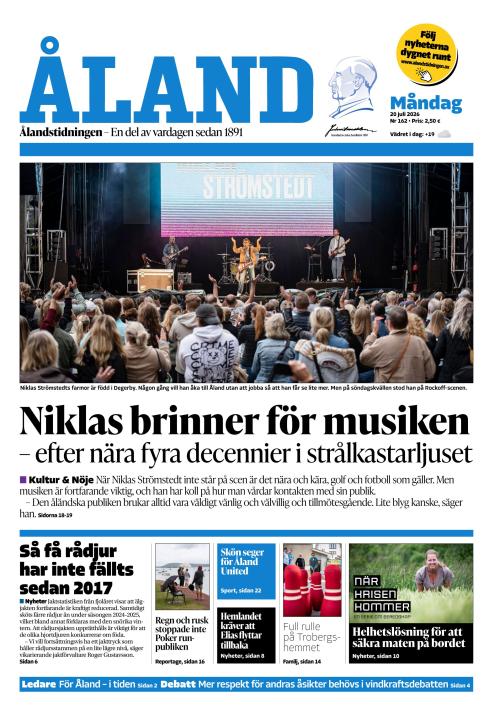 Ålandstidningen 20.7.2026
