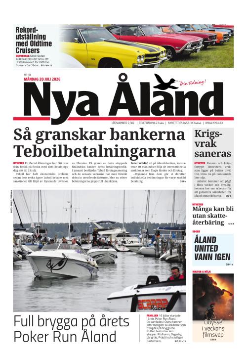 Nya Åland 20.7.2026