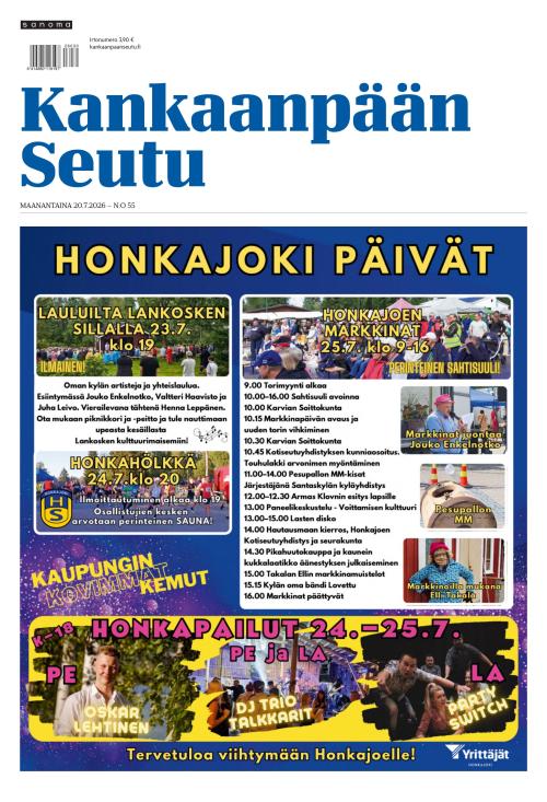 Kankaanpään Seutu 20.7.2026