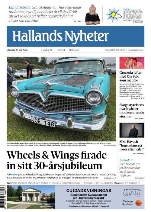 Hallands Nyheter 20.7.2026