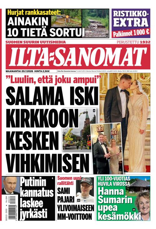 Ilta-Sanomat 20.7.2026