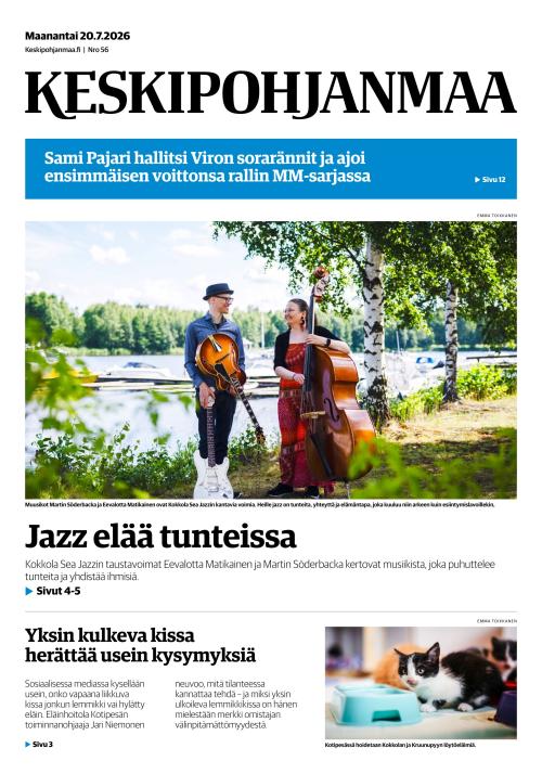 Keskipohjanmaa 20.7.2026
