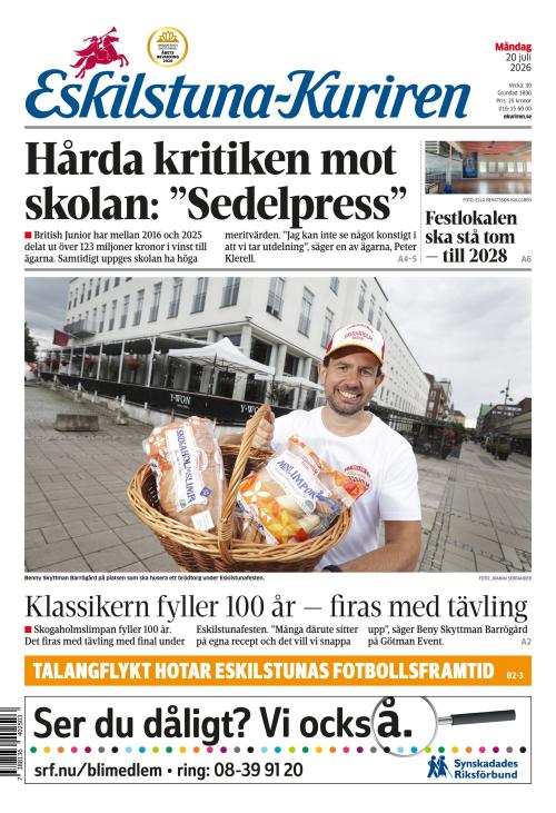 Eskilstuna-Kuriren 20.7.2026