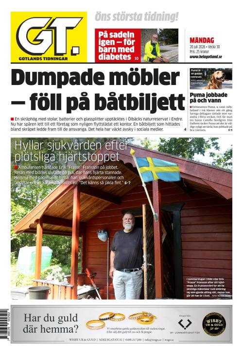 Gotlands Tidningar 20.7.2026