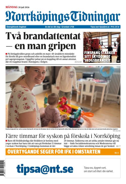 Norrköpings Tidningar 20.7.2026