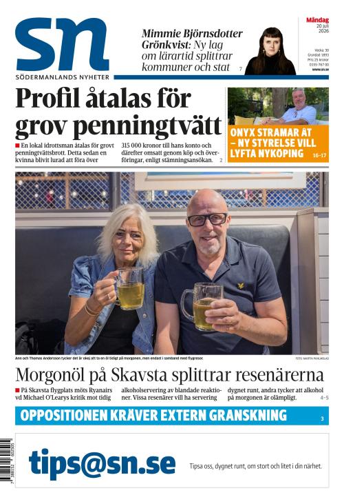 Södermanlands Nyheter 20.7.2026