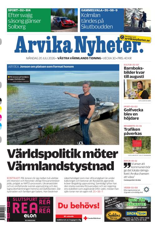 Arvika Nyheter 20.7.2026