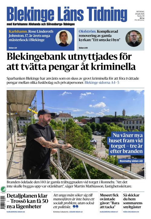 Blekinge Läns Tidning 20.7.2026