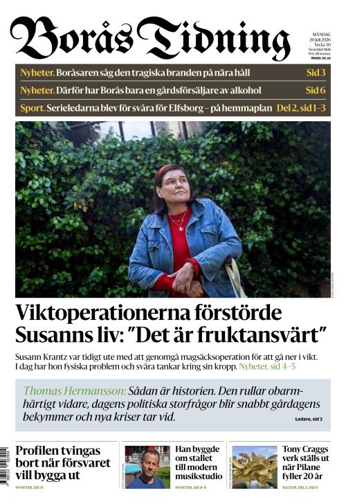 Borås Tidning 20.7.2026
