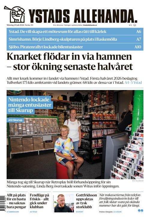 Ystads Allehanda 20.7.2026