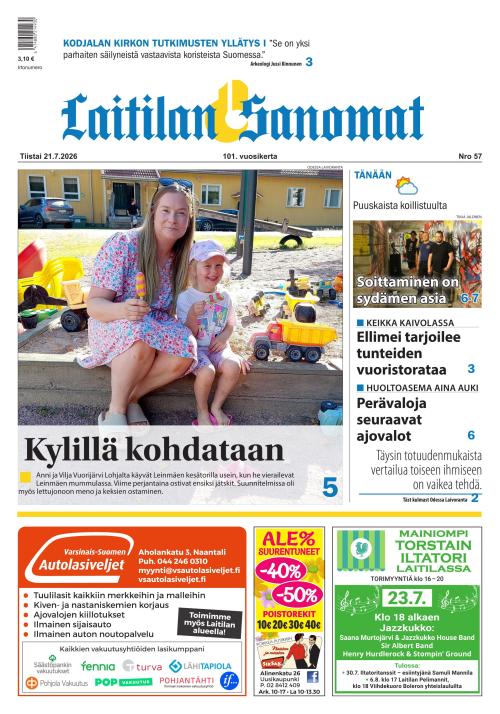 Laitilan Sanomat 21.7.2026