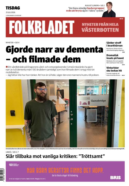 Folkbladet (Västerbotten) (SE) 21.7.2026