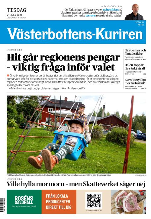 Västerbottens-Kuriren (SE) 21.7.2026