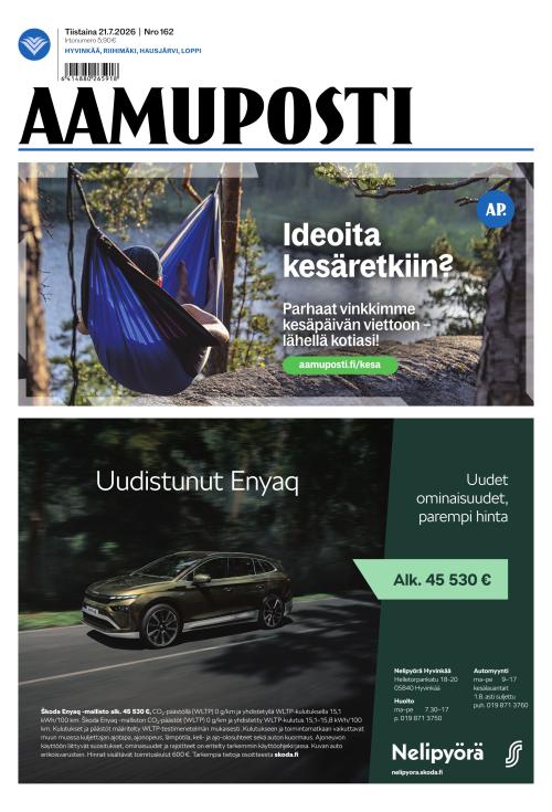 Aamuposti 21.7.2026