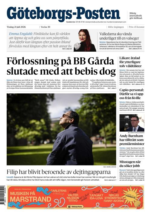 Göteborgs-Posten 21.7.2026
