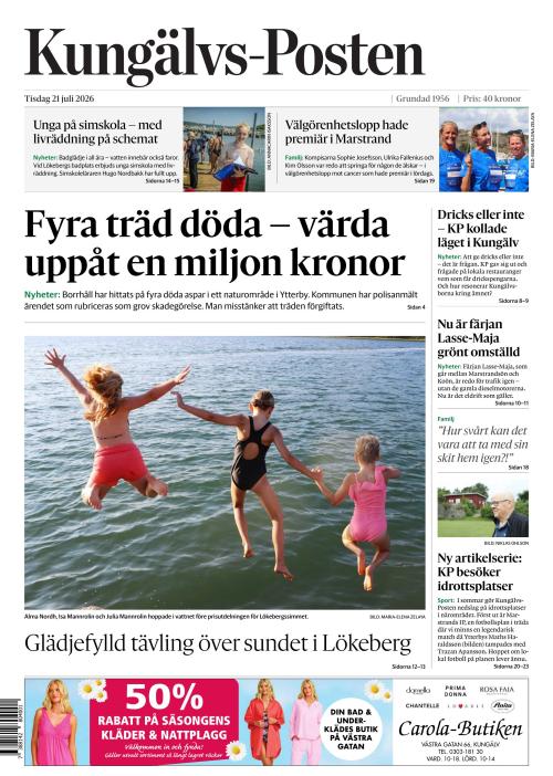 Kungälvs-Posten 21.7.2026