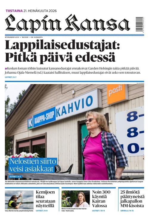 Lapin Kansa 21.7.2026