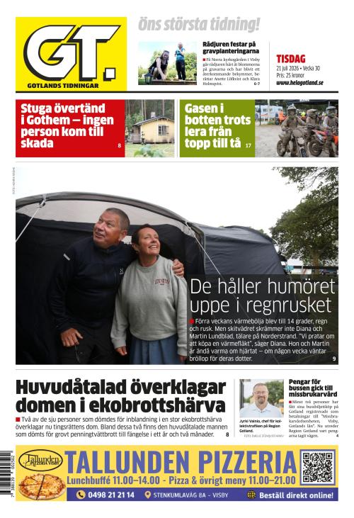 Gotlands Tidningar 21.7.2026