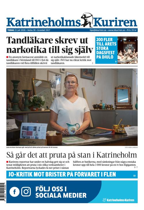 Katrineholms-Kuriren 21.7.2026