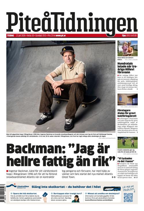 Piteå-Tidningen 21.7.2026