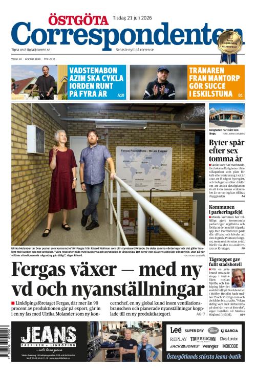 Östgöta Correspondenten 21.7.2026