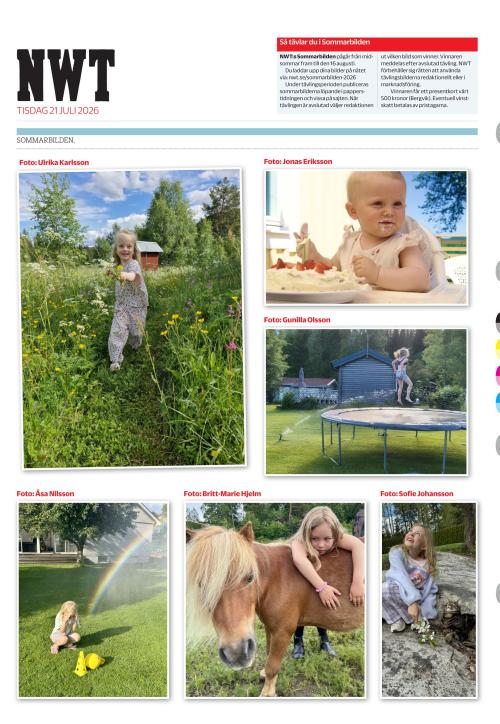 Nya Wermlands-Tidningen 21.7.2026