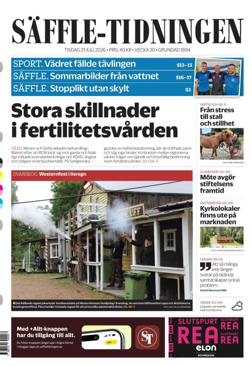 Säffle-Tidningen 21.7.2026