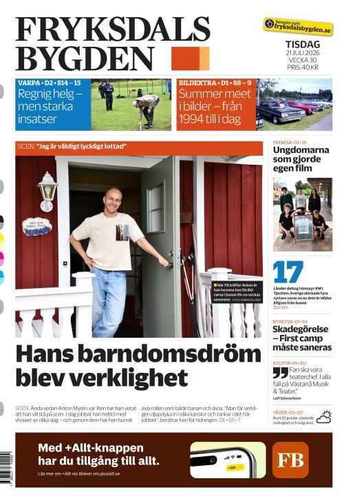 Fryksdals-Bygden 21.7.2026
